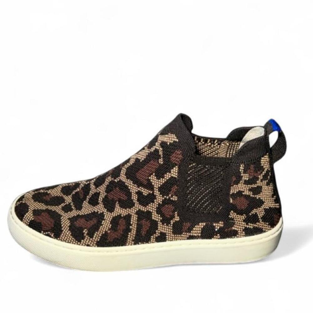 Rothys chelsea wildcat leopard print